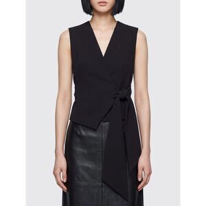 Max Mara Women Asymmetric Wrap-Style Tailored Vest Max Mara With Tie Fastening